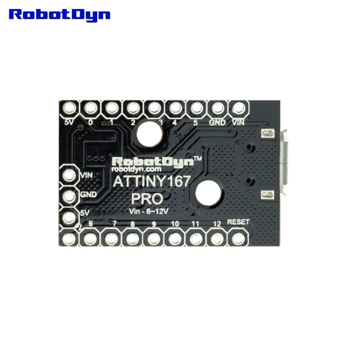 Контролер Pro ATtiny167 MicroUSB