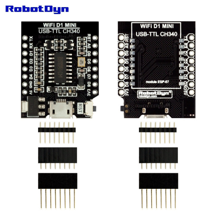 Конвертер USB-TTL CH340G для Wemos