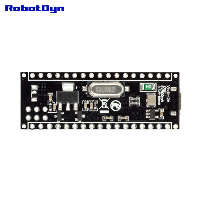 Контролер Micro ATmega32U4-MU MicroUSB RobotDyn