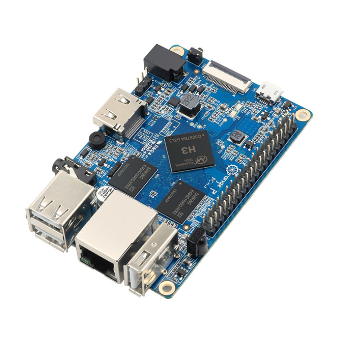 Одноплатний комп'ютер Orange Pi PC Allwinner H3 1Gb DDR3