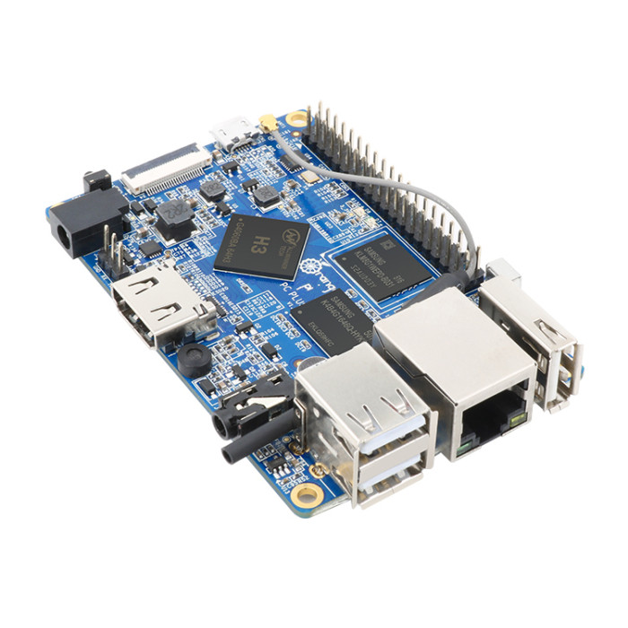Одноплатний комп'ютер Orange Pi PC Plus Allwinner H3 1ГБ з WIFI