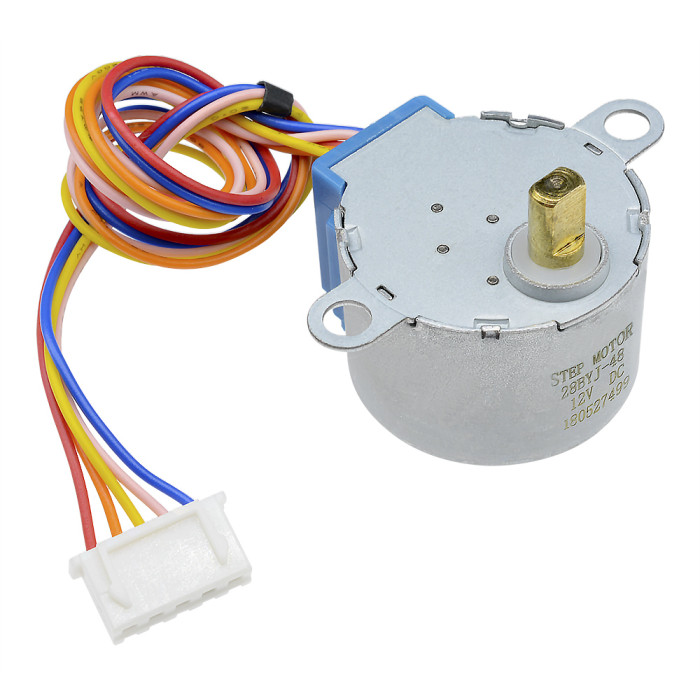 Кроковий двигун 28BYJ-48 4-фазний 12V