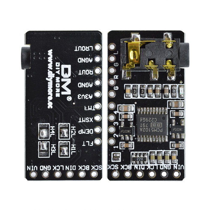 Модуль декодер звуку цифровий GY-PCM5102 для Raspberry Pi