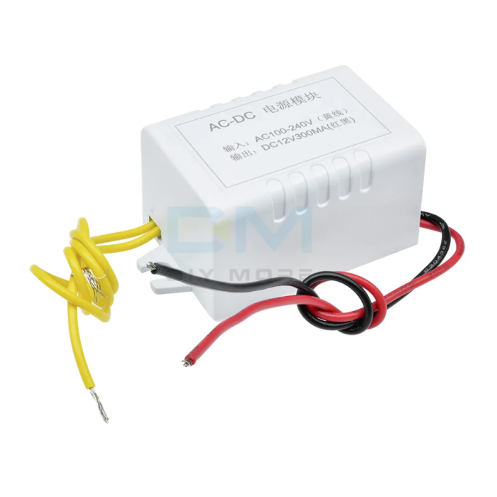 Перетворювач напруги змінного струму AC (110 - 220V) - DC (12V) 300mA Diymore