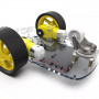 Робот конструктор з 3 колесами для самостійной зборки