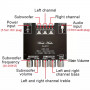 Стерео аудіо підсилювач 2.1-канальний AMP AUX ZK-MT21 з Bluetooth 5.0