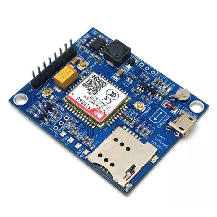 Модуль зв'язку SIM868 GSM GPRS з підтримкою GPS з комплектом антен Diymore