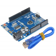 Контролер Arduino UNO R3 ATmega328P CH340G MicroUSB Diymore