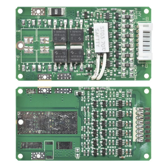Плата BMS 6S 18650 із захистом та балансуванням для зарядки Li-Ion акумуляторів Diymore