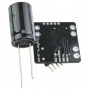 Модуль для заряджання LiPo акумуляторів MCP73871 від сонячної панелі з конденсатором