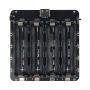 Модуль пауер банк для літієвих акумуляторів типу 18650, 4 секційний з виходом 5V/3А, 3V/1A