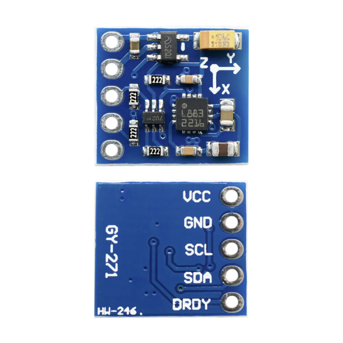 Триосний модуль з датчиком магнитометра GY-271 HMC5883L Diymore