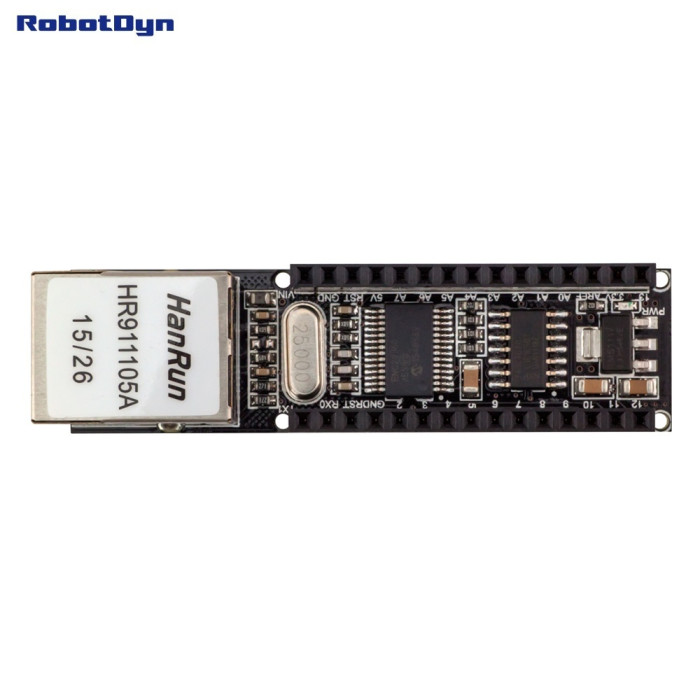 Мережевий Шилд ENC28J60 для Nano v3 RobotDyn