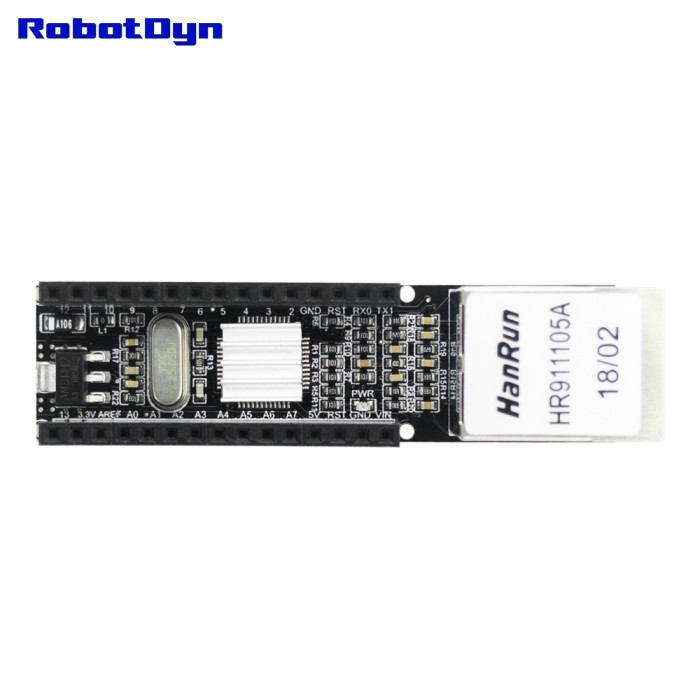 Мережевий Шилд W5500 (V2) для Nano v3 RobotDyn