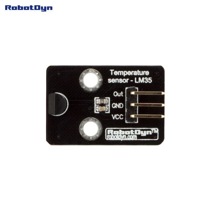 Модуль з датчиком температури LM35 Robotdyn