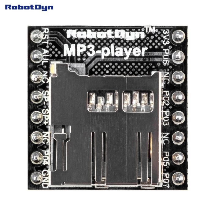 Аудіо модуль mp3 програвач c MicroSD зчитувачем