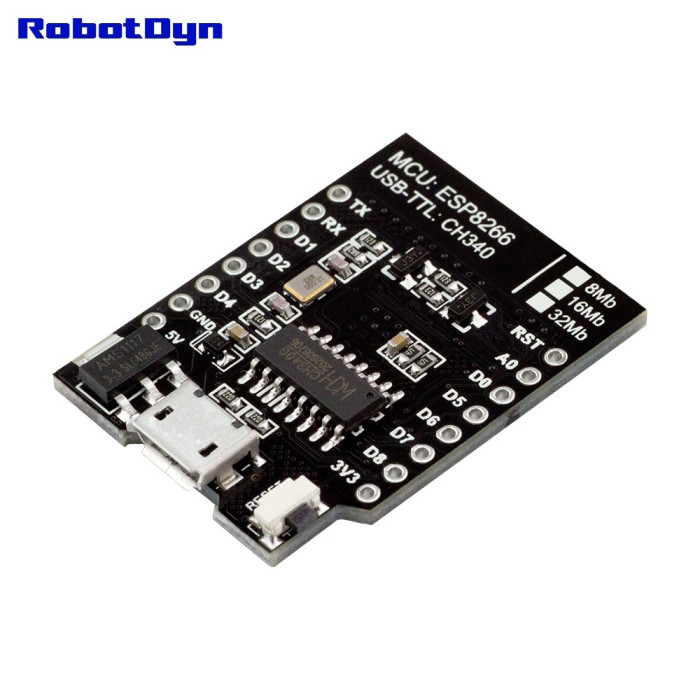 Контролер для розробки WIFI D1 MINI ESP8266 CH340G