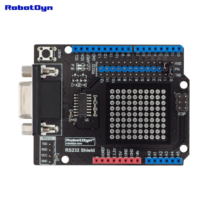 Плата розширення RS232 для Arduino