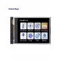ЖК сенсорный модуль с TFT матрицей 2.8" с SD и MicroSD картой