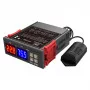 Контролер температури і вологості STC-3028 12/110-220v  з датчиком