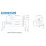 Мотор коллекторный (щёточный) DC Pro KC-N30VA 3,7 - 12V 5600 - 19300 об/м