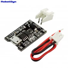 Модуль для зарядки Li-Ion аккумуляторов с защитой TP4056 MicroUSB RobotDyn